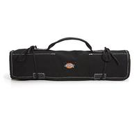 Dickies Large Wrench/Screwdriver Organizer Roll for Mechanics, 23 Tool Pockets, Durable Canvas Construction, 26 in. x 14.25 in. Unrolled, Black