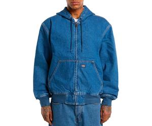 Dickies - Lined denim jacket - Lined Denim Hooded Bomber Classic Blue for Men - Size L Blue L