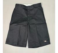 DICKIES Loose Fit Twill Work Shorts 13" Inseam Men's Sz 36 Black 42283BK