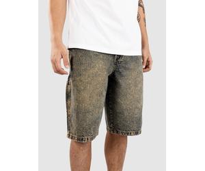 Dickies Madison Denim Shorts yellow fade indigo 34