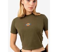 Dickies Maple Valley Short Sleeve T-Shirt Brown Women - XXS