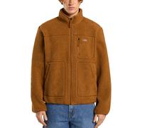 Dickies - Men's zip fleece - Mount Hope Fleece Brown Duck for Men - Size L Brown L