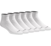 Dickies Men Dry Tech Moisture Control Quarter Socks Multipack 6 Pairs Size 6-12