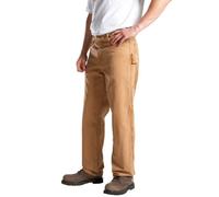 Dickies Men’s Relaxed Fit Sanded Duck Carpenter Jean, Brown Duck, 32W / 30L