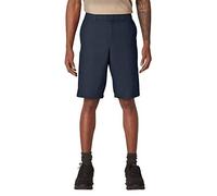 Dickies Men's 11 Inch Flat Front Active Waist Twill Short, Dark Navy, 44