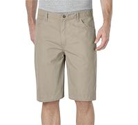 Dickies Men's 11 Inch Lightweight Duck Carpenter Short, Desert Sand, 34
