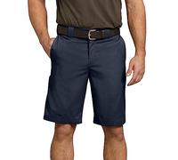 Dickies Men's 11 Inch Relaxed-Fit Stretch-Twill Work Short, Dark Navy V1, 36