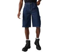 Dickies Men's 13" Denim Utility Short, Dark Wash, 36