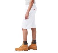 Dickies Men's 13" Flex Painter Utility Short, White, 42