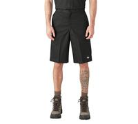 Dickies Men's 13 Inch Loose Fit Multi-Pocket Work Short-P, Black, 48