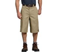 Dickies Men's 15 Inch Inseam Work Short With Multi Use Pocket Khaki 30