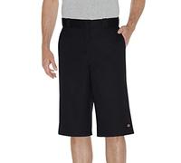 Dickies Men's 15 Inch Inseam Work Short with Multi Use Pocket Utility Pants, Black V1, 30