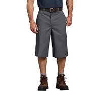 Dickies Men's 15 Inch Inseam Work Short with Multi Use Pocket Utility Pants, Charcoal V1, 32