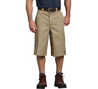 Dickies Men's 15 Inch Loose Fit Multi-Pocket Work Short Utility, Khaki V1, 44