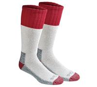Dickies Men's 2 Pack High Bulk Acrylic Thermal Boot Crew Socks2 ?????????????2? ?? ??? ??2 ??????????? casual socks, Red, L UK