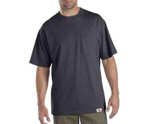 Dickies Men's 2-Pack Short-Sleeve Pocket T-Shirts, Charcoal, Medium