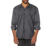 Dickies Men's 574 Long Sleeve Work Shirt Small Charcoal