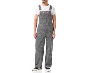 Dickies Men's 83 279 Relaxed Dungarees Blue Hickory Stripe 42W x 30L