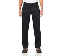 Dickies Men's 873 Slim Fit Work Pants Business Casual, Black, 32W x 34L