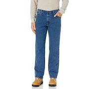 Dickies Men's Active Waist 5-Pocket Flex Performance Denim Jeans, Stonewashed Indigo Blue, 40W x 32L
