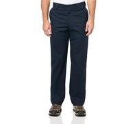 Dickies, Men's, Active Waist Twill Work Pant Regular, Dark Navy, 34W / 34L
