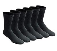 Dickies Men's All Purpose Cushion Crew Socks (6/12 Packs)