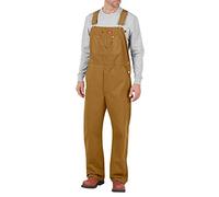 Dickies Men's Bib Overall, Brown Duck, 34W x 34L