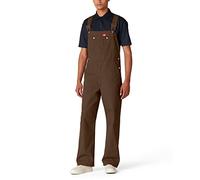 Dickies Men's Bib Overall, Rinsed Timber, 38W / 30L