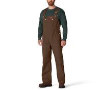 Dickies Men's Bib Overall, Rinsed Timber, 50W / 32L