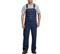 Dickies Men's Bib Smooth Flared Workwear Overalls, Blue (Indigo Blue), W46/L32 (Manufacturer Size: W46/L32)