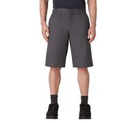 Dickies Men's Big & Tall Big-Tall Cooling Temp-iQ Active Waist Flat Front Shorts, Charcoal, 48