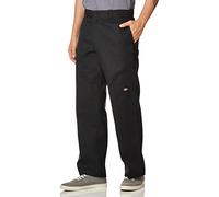 Dickies Men's Big & Tall Big-Tall Loose Fit Double Knee Work Pant, Black, Large Tall