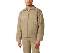 Dickies Men's Big-Tall Lined Eisenhower Jacket - beige - XL Tall