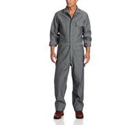 Dickies Men's Long Sleeve Cotton Coverall, Fisher Stripe, 2X Tall
