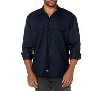 Dickies Mens Big-Tall Long Sleeve Work Shirt Dark Navy 3XL