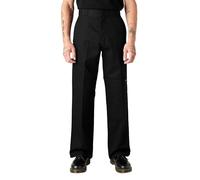 Dickies Men's Big-Tall Loose Fit Double Knee Work Pant Trousers, Black, 58W x 30L