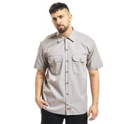 Dickies Mens Big-Tall Short-Sleeve Work Shirt Silver gray 3X