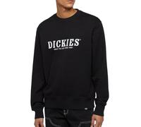 Dickies Men's Black Sweatshirt Script, Black, L
