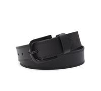 Dickies Men's Casual Workwear Belt with Matte Buckle, Medium, Black