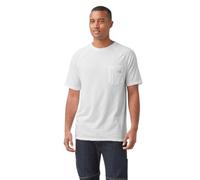 Dickies Mens Cooling Short Sleeve Pocket T-Shirt, White, XL