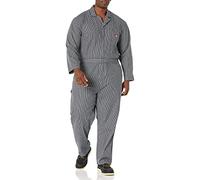 Dickies Men's Coveralls, Rinsed Hickory Stripe, S