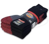 Dickies Mens Cshn Crw Socks, BLACK, 6-11 UK