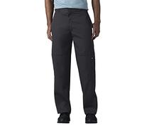 Dickies mens Dickies Men's Loose Fit Double Knee Twill work utility pants Black 34W x 34L US