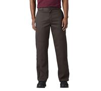 Dickies Men's D/Knee Work Straight Trousers, Brown (Dark Brown), (Manufacturer size: 30/32)
