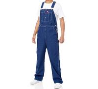 Dickies Men's DB100-Bib Overall Dungarees, Blue (Bleu Rnsd Ind/Blu), 50W x 32L