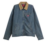 Dickies Men's Denim Painter Jacket Khaki Tinted Blue Small
