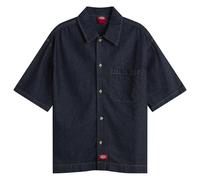 Dickies Men's Denim Shirt Blue Rinsed Large