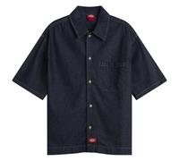 Dickies Men's Denim Shirt Blue Rinsed XL