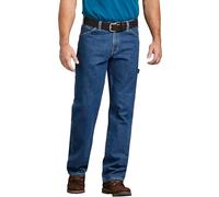 Dickies, Men's, Denim Utility Jean Relaxed, Stonewashed Indigo Blue, 34W / 32L