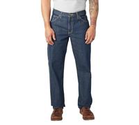 Dickies, Men's, Denim Utility Jean Relaxed, Stonewashed Indigo Blue, 36W / 30L